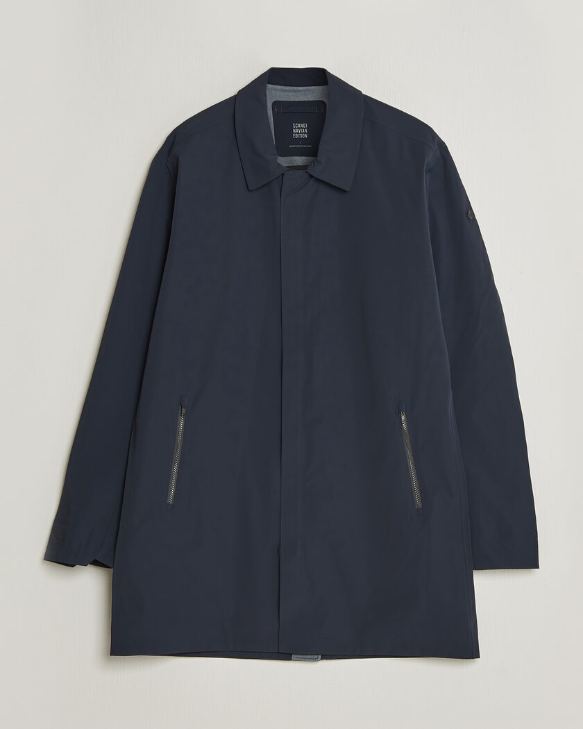 Scandinavian Edition Key II Waterproof Coat Navy – Azul