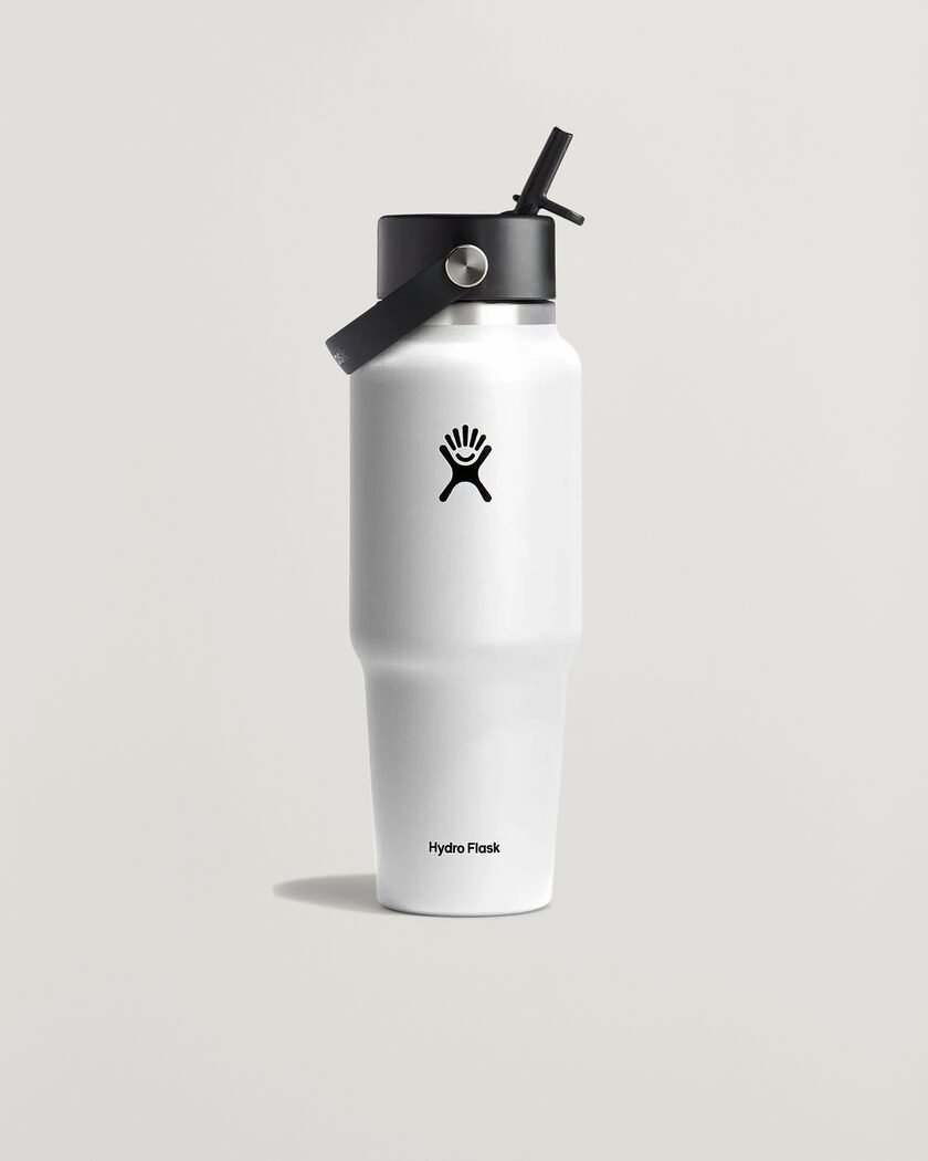 Hydro Flask Travel Bottle Flex Straw Cap 32oz White – Blanco