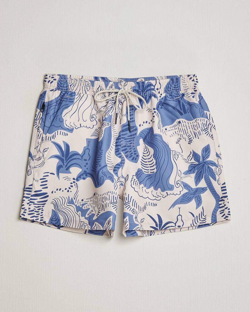 OAS Printed Swimshorts Mystea – Azul