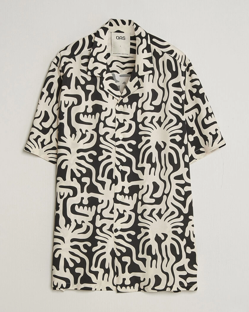  OAS Rocco Viscose Short Sleeve Shirt Loefy – Multicolor