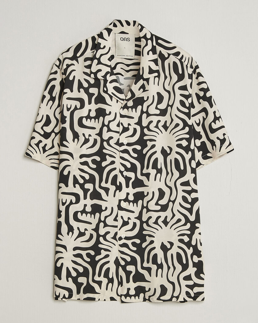 OAS Rocco Viscose Short Sleeve Shirt Loefy – Multicolor