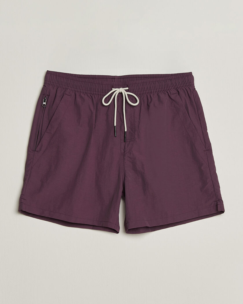 OAS Plain Swimshorts Plum – Rojo