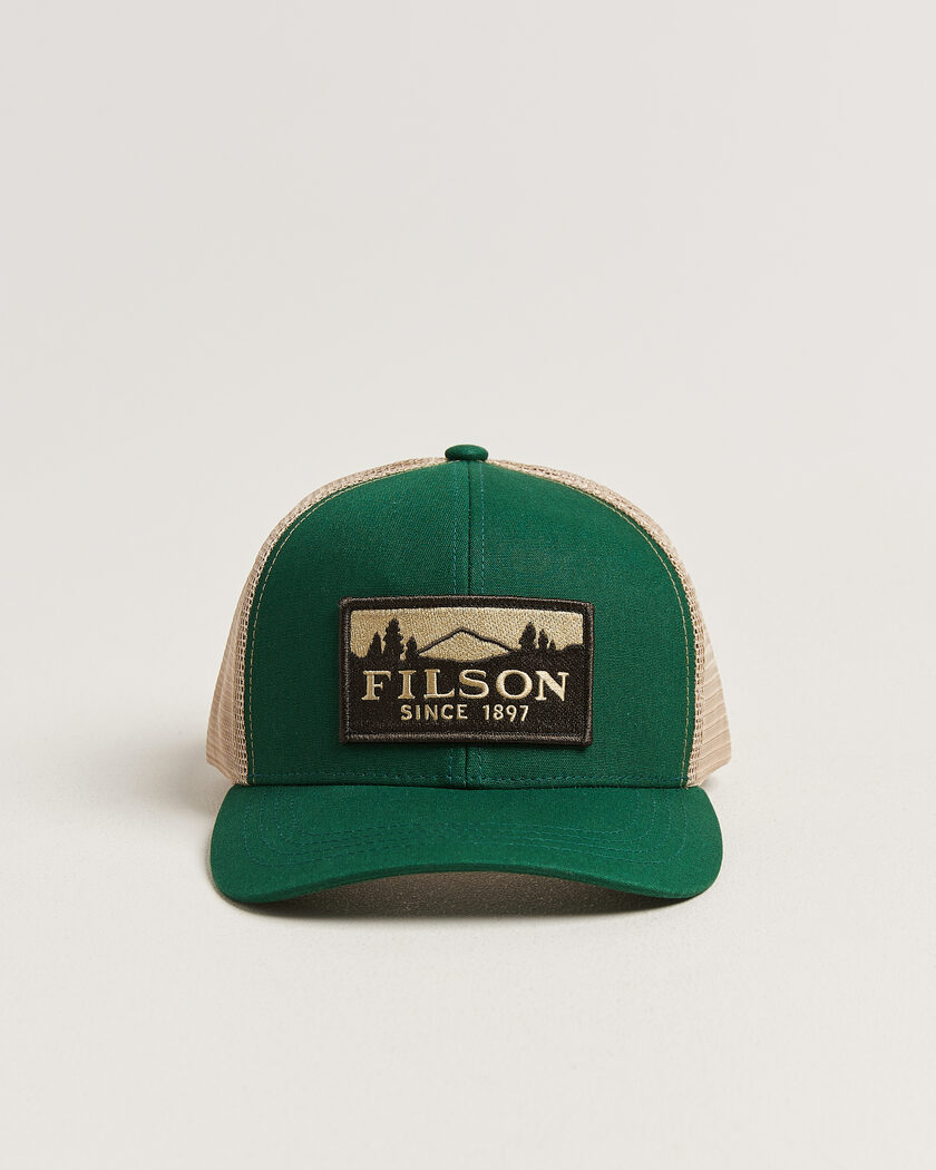 Filson Scenic Logger Mesh Cap Pine/Brown – Multicolor