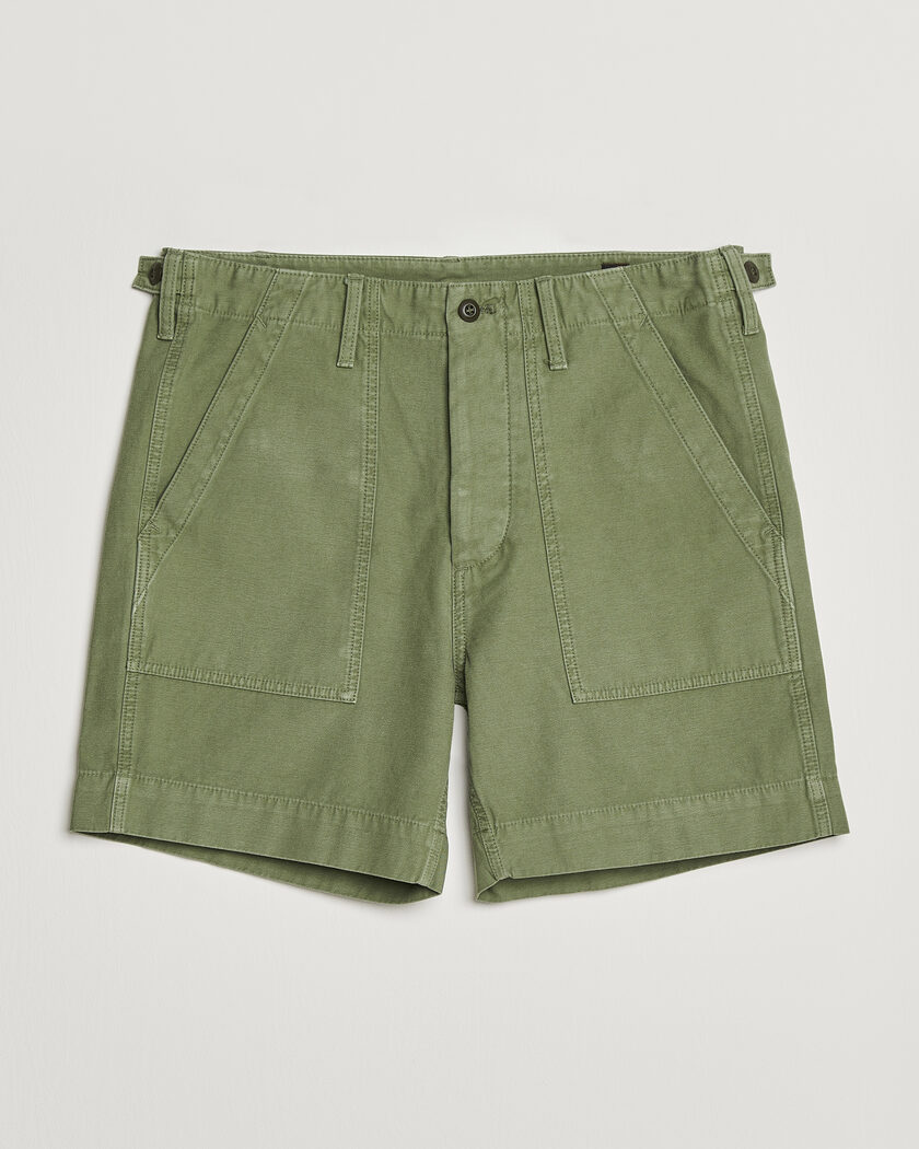 Filson Field Cargo Shorts Washed Fatigue Green – Verde