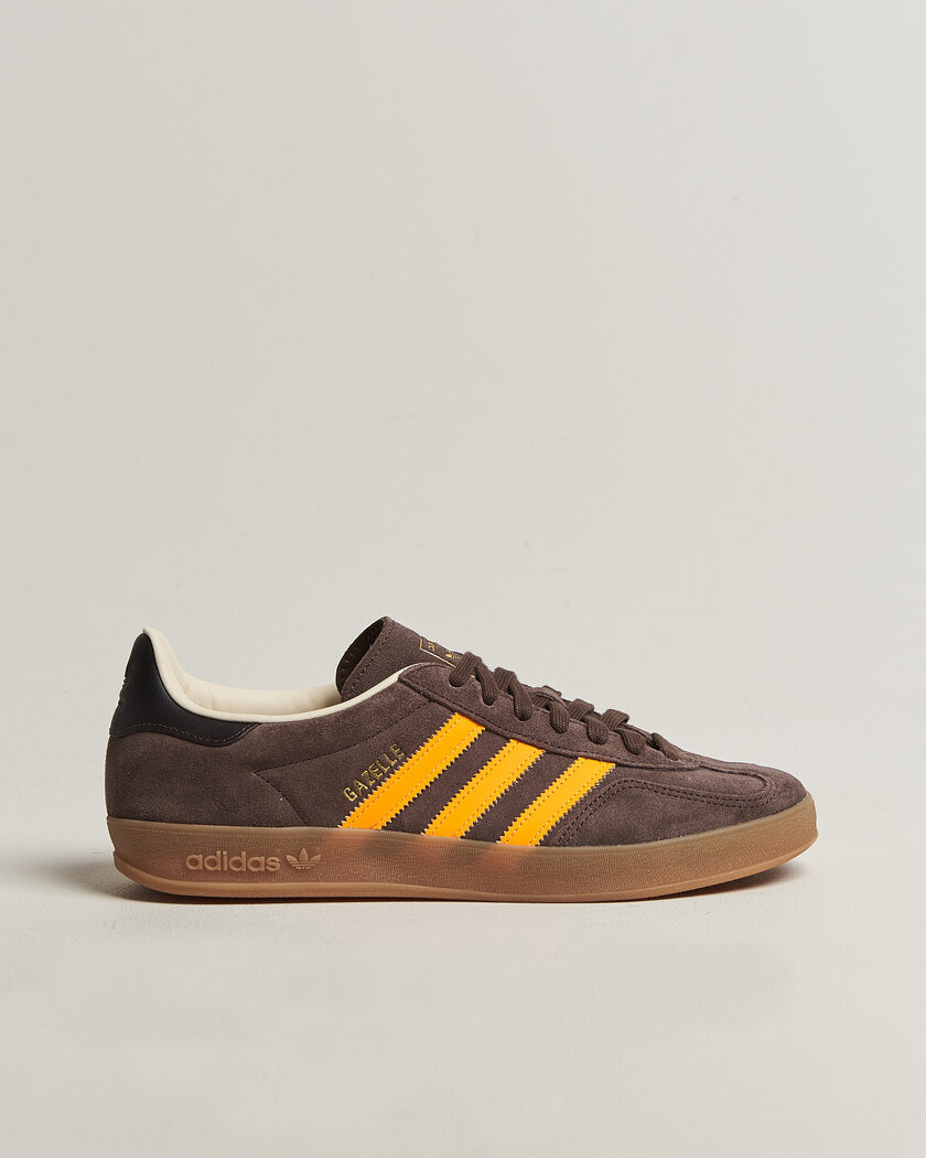 adidas Originals Gazelle Indoor Sneaker Brown/Orange – Marrón