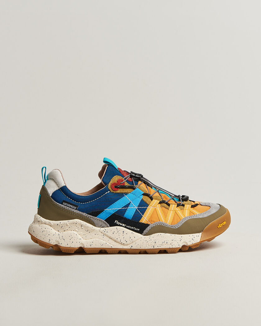 Flower Mountain Iwano 2 Suede/Nylon Trail Sneaker Multi – Multicolor