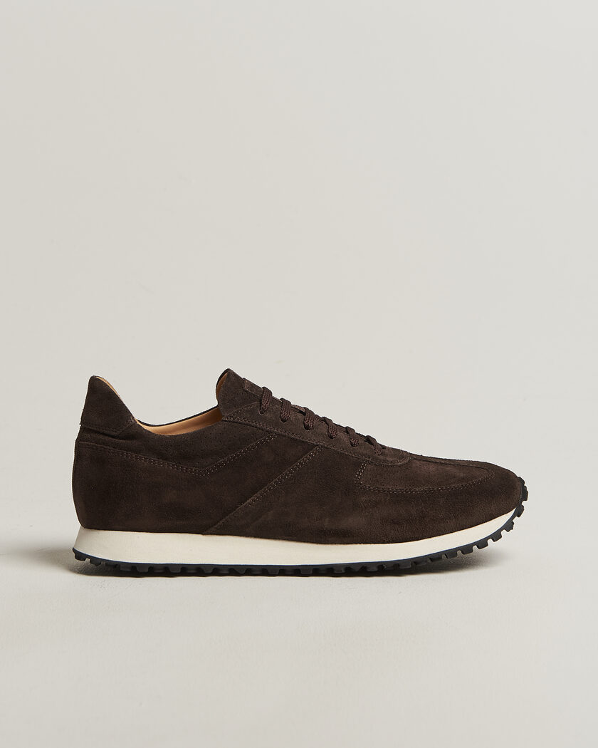 CQP Stride Suede Runner Dark Brown – Marrón