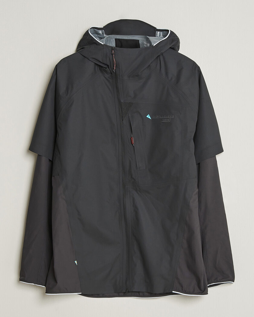 Klättermusen Vidre Hood Jacket Black – Negro