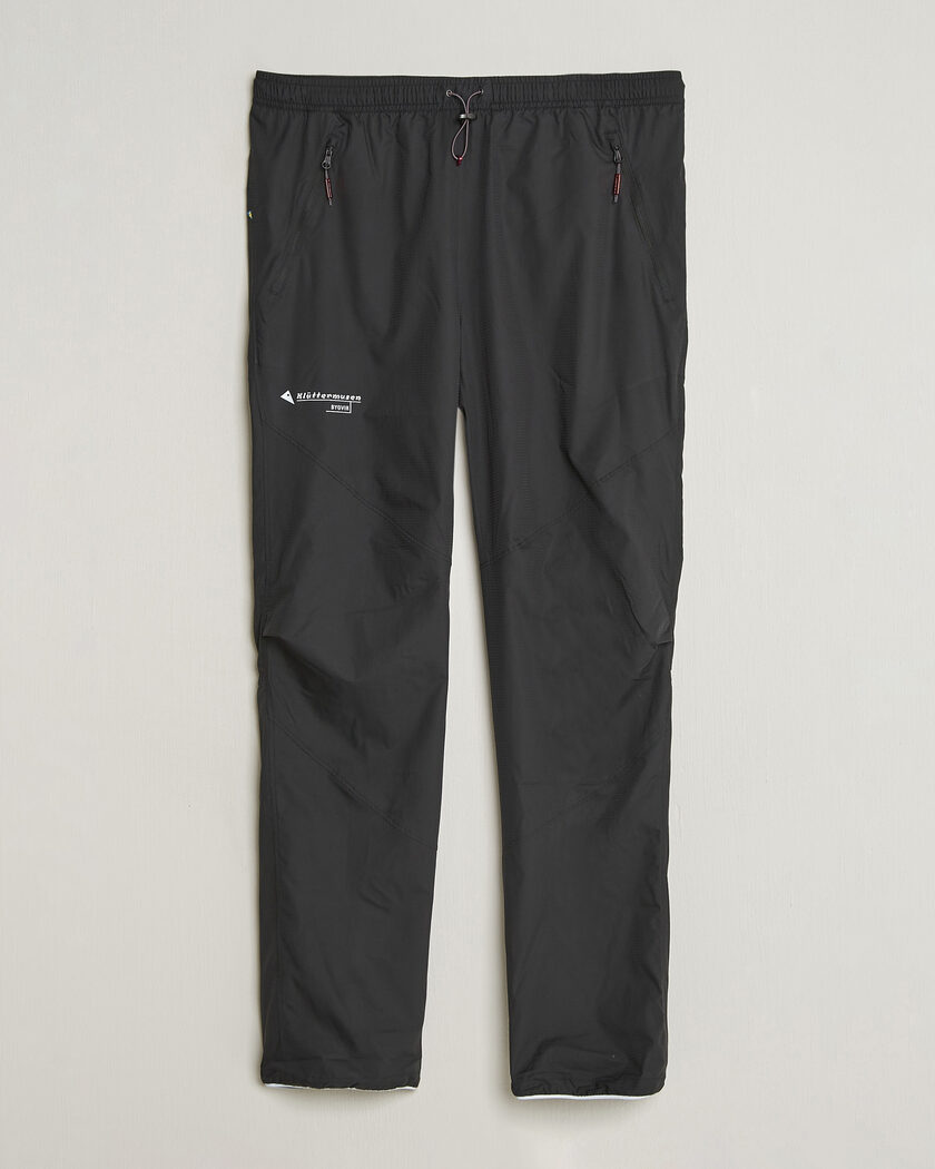 Klättermusen Bygvir Ultralight Pants Black – Negro
