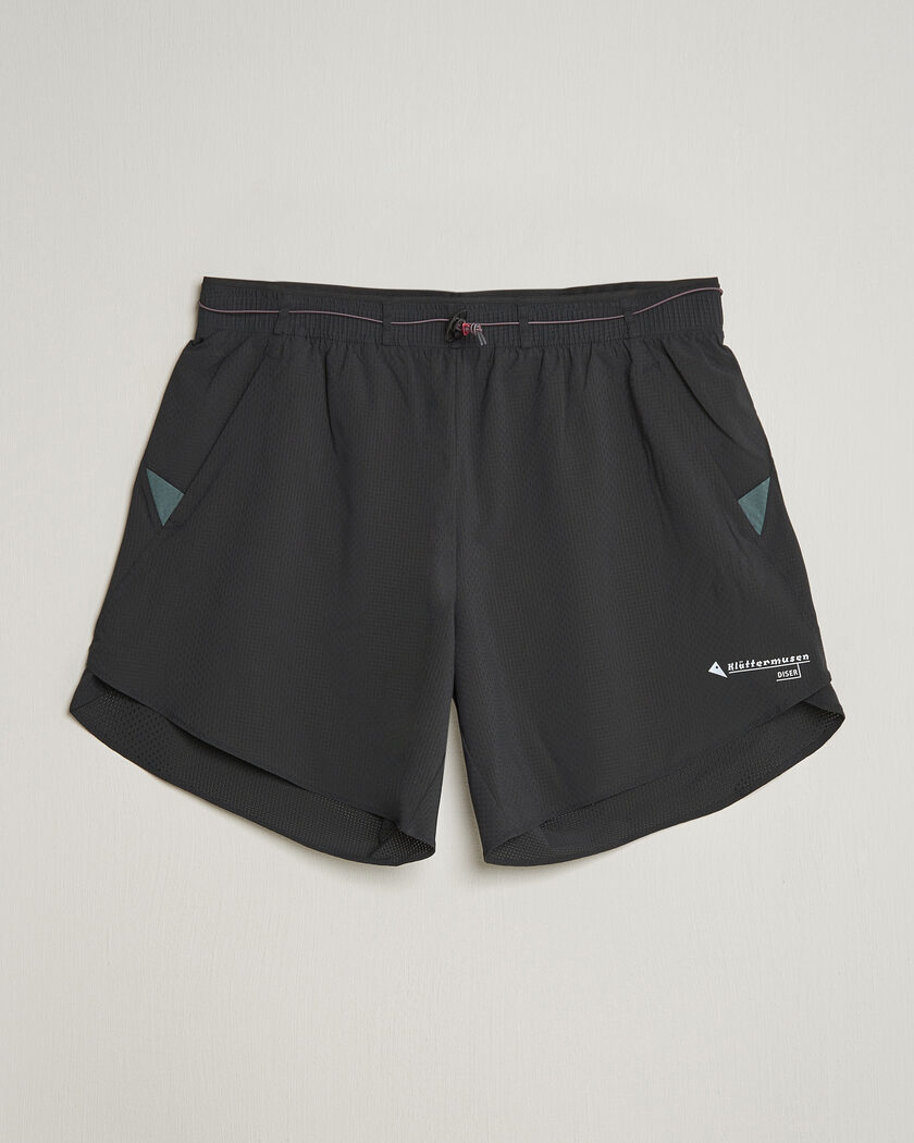 Klättermusen Diser Light Running Shorts Black – Negro