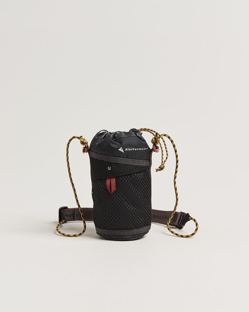 Klättermusen Algir Bottle Holder Bag Raven – Negro