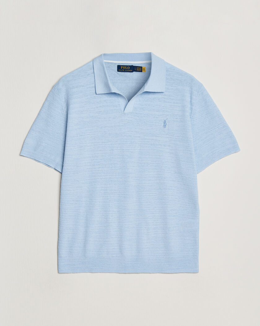 Polo Ralph Lauren Cotton Blend Polo Office Blue – Azul