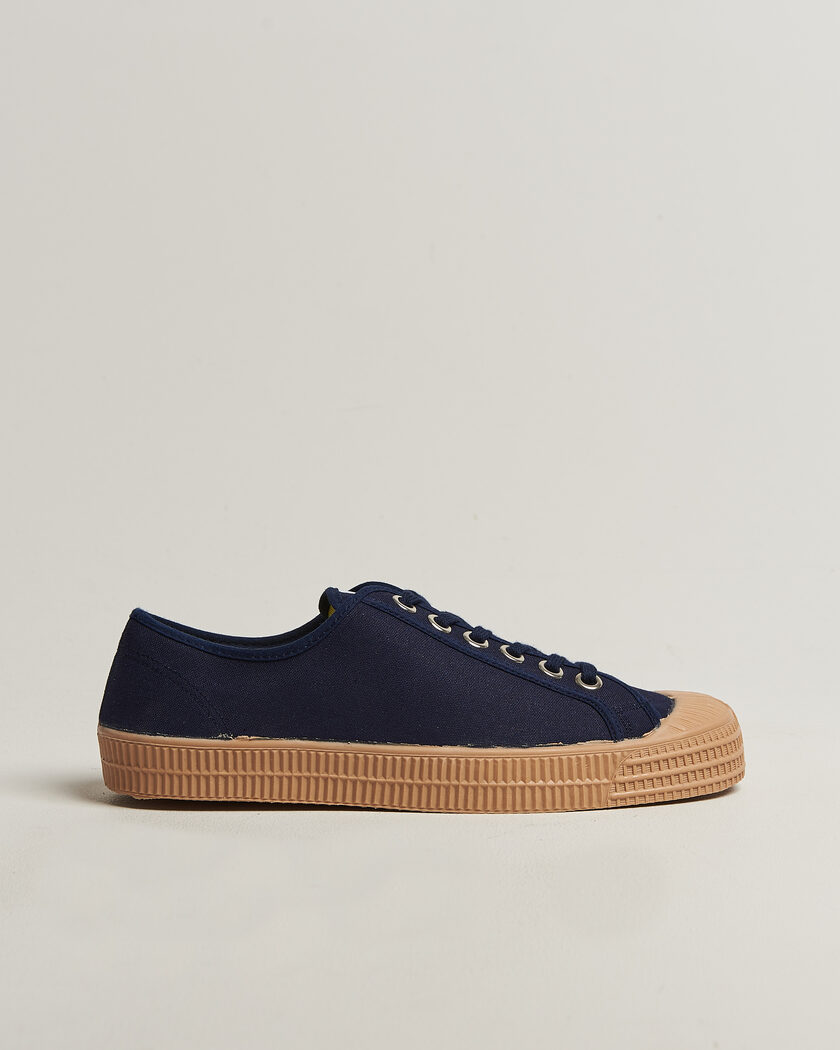 Novesta Star Master Organic Cotton Sneaker Navy/Transparant – Azul