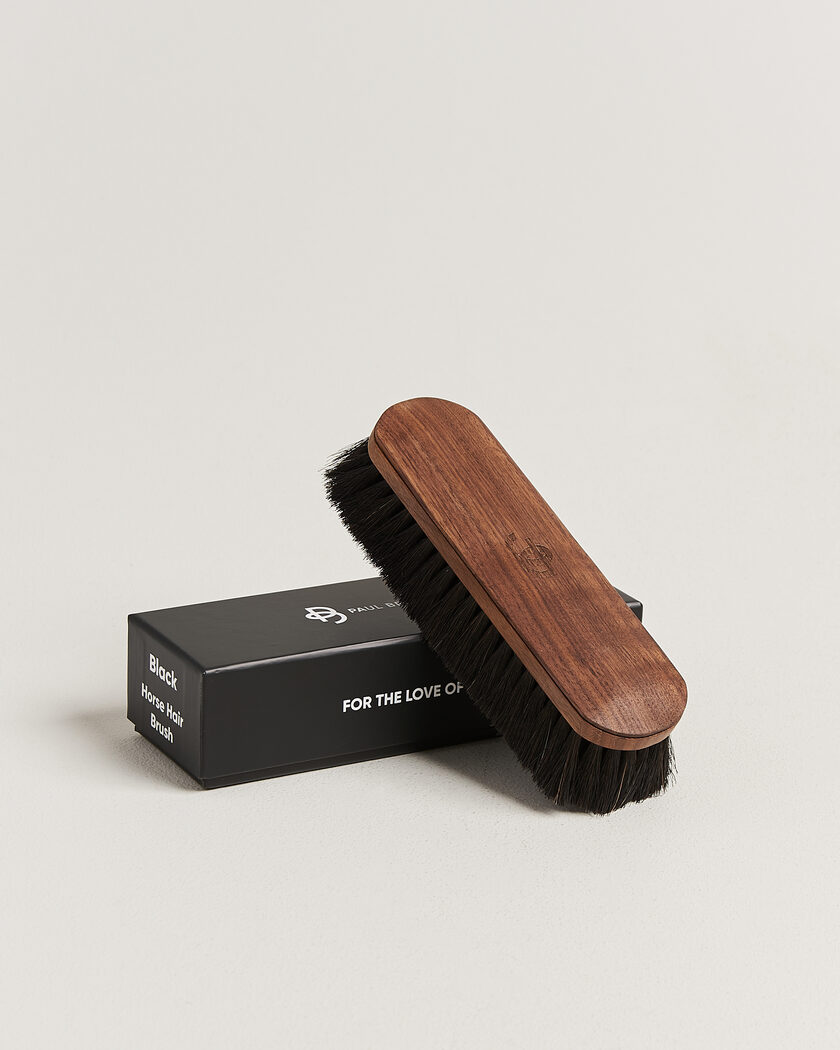 Paul Brunngård Horse Hair Brush Black – Negro