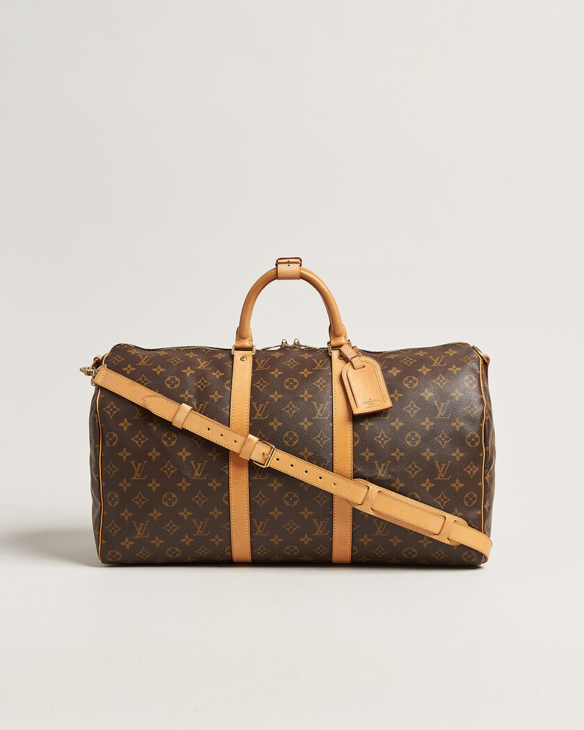 Louis Vuitton Pre-Owned Keepall Bandouliére 50 Monogram – Marrón