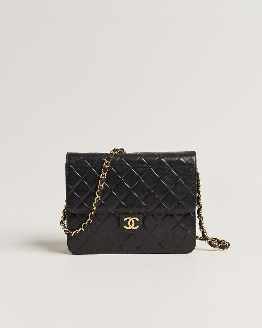 Chanel Pre-Owned Single Flap Bag Black – Negro