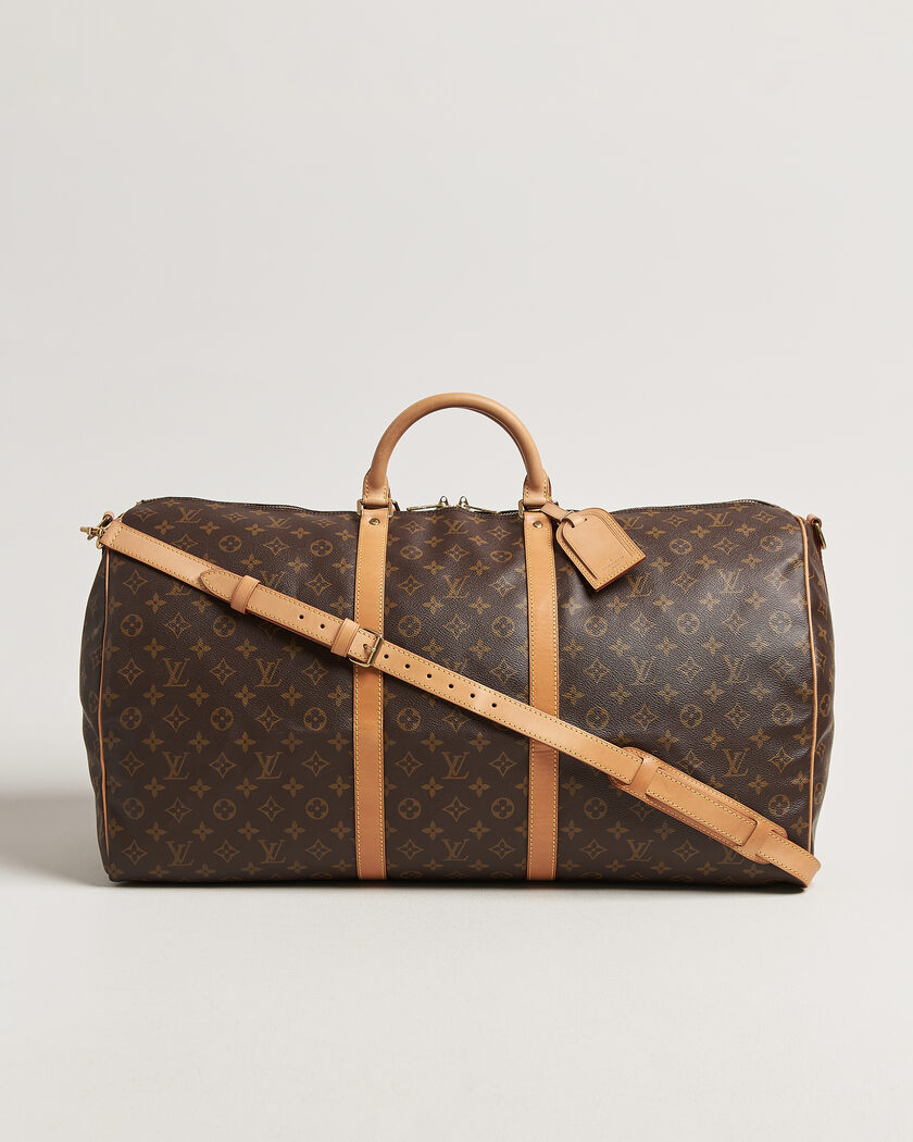 Louis Vuitton Pre-Owned Keepall Bandouliére 60 Monogram – Marrón