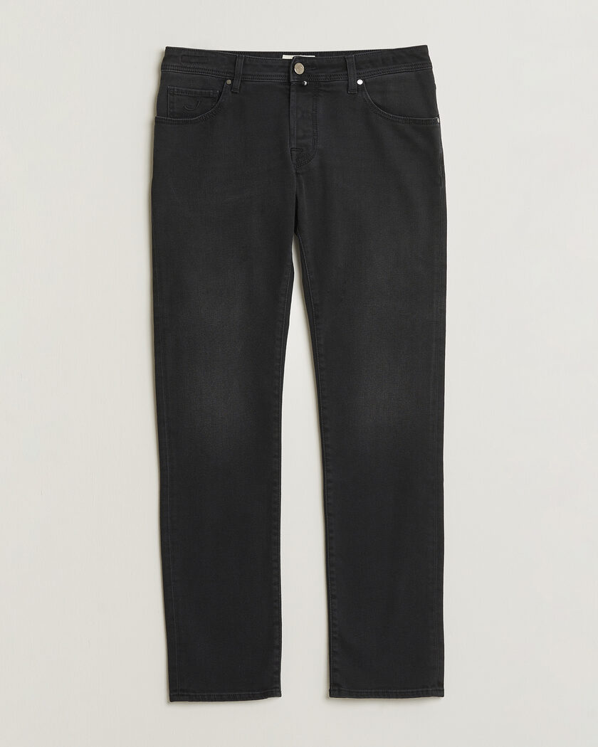 Jacob Cohën Nick Slim Fit Power Stretch Jeans Medium Black Wash – Negro