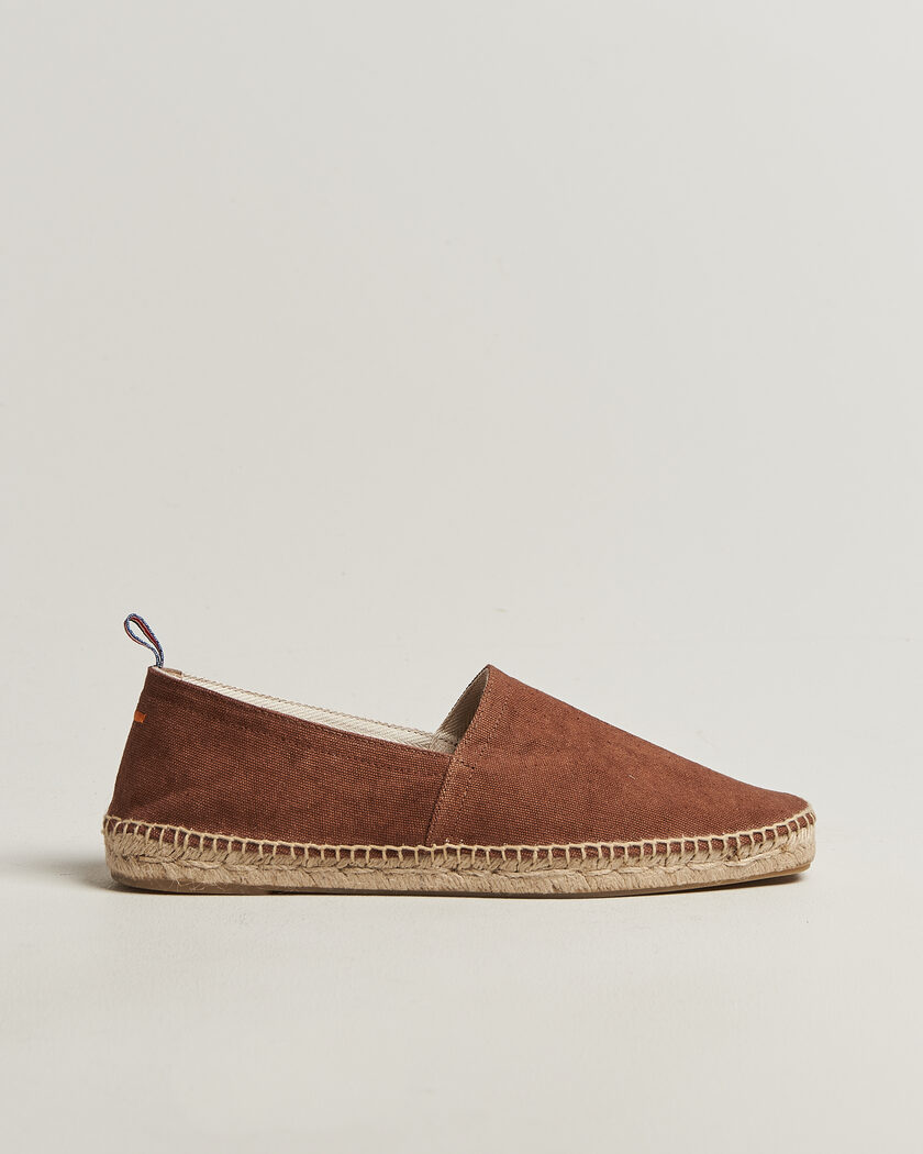 Castañer Pablo Washed Canvas Espadrilles Pecan – Marrón