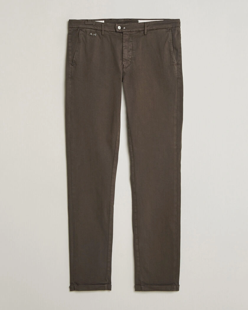 Tramarossa Luis Superstrech Cotton Chino Coffee – Marrón