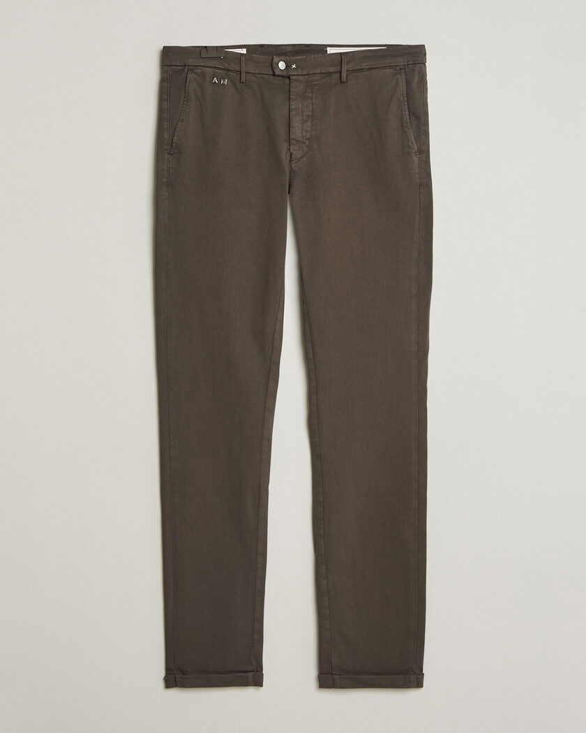 Tramarossa Luis Superstrech Cotton Chino Coffee – Marrón