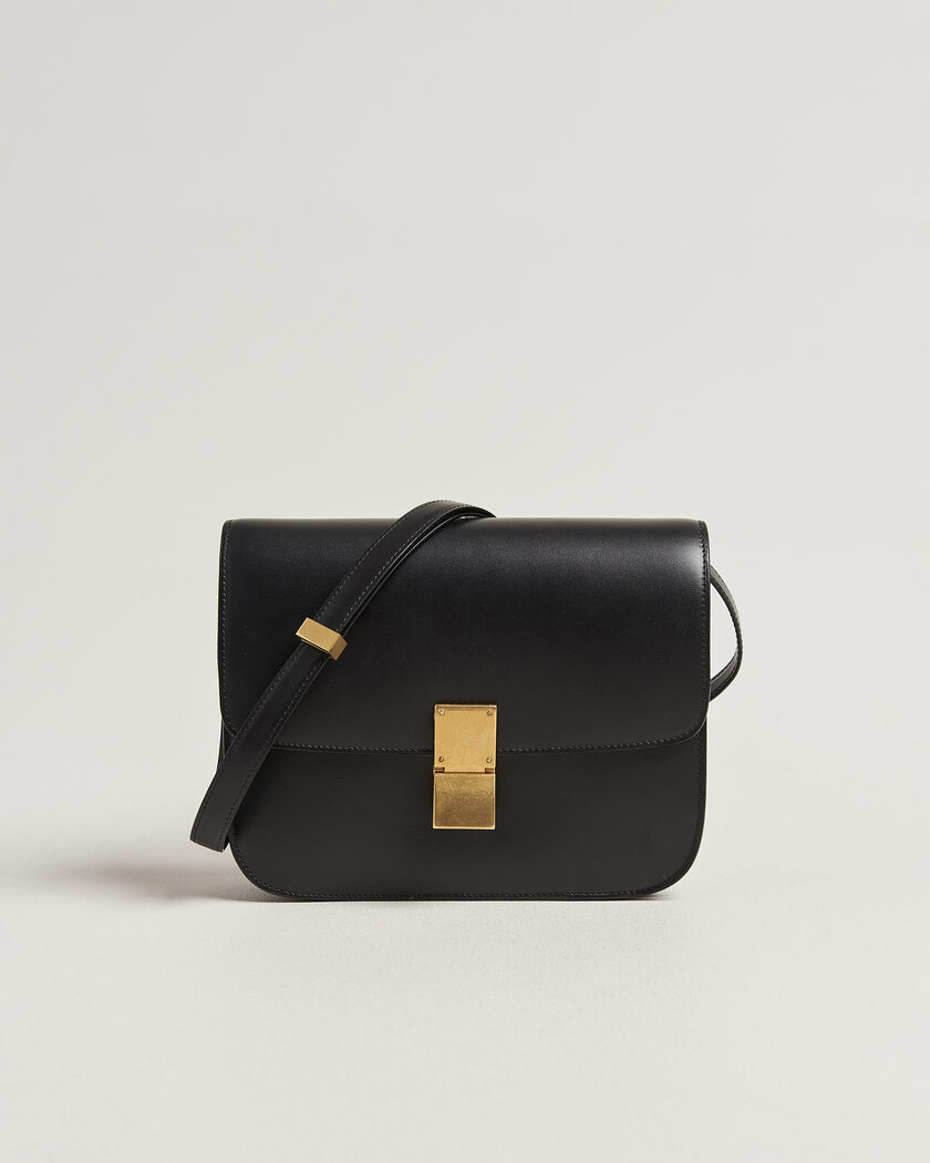 Celine Pre-Owned Box Bag Medium Black – Negro