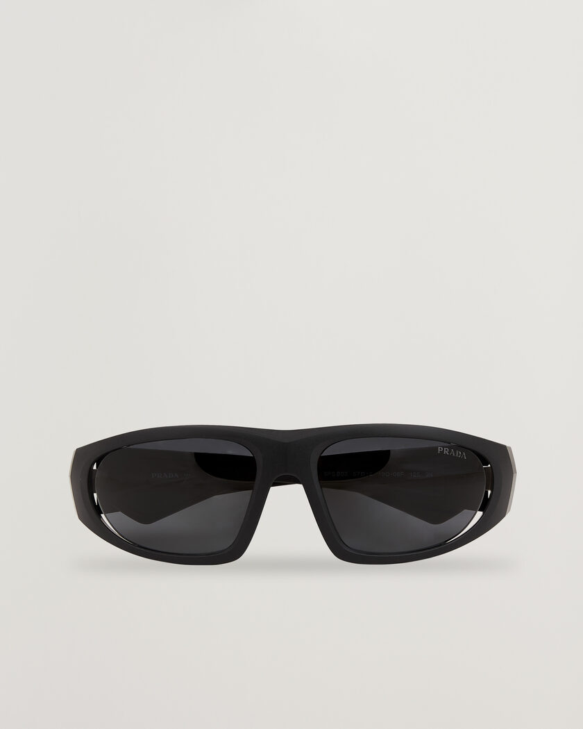 Prada Linea Rossa 0PS B03S Sunglasses Matte Black – Negro