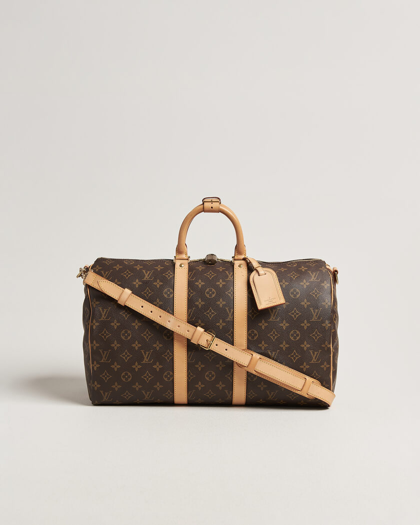 Louis Vuitton Pre-Owned Keepall Bandouliére 45 Monogram – Marrón