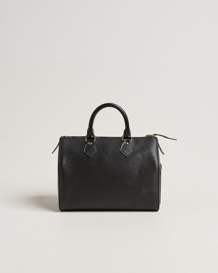 Louis Vuitton Pre-Owned Speedy 25 Epi Leather Black – Negro