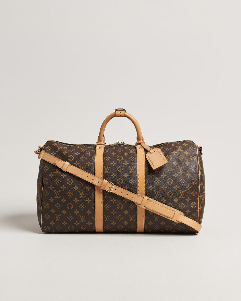 Louis Vuitton Pre-Owned Keepall Bandouliére 50 Monogram – Marrón