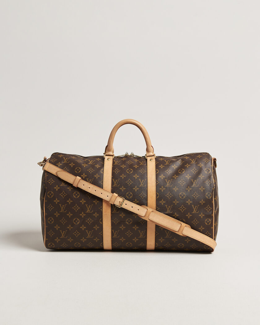 Louis Vuitton Pre-Owned Keepall Bandouliére 50 Monogram – Marrón