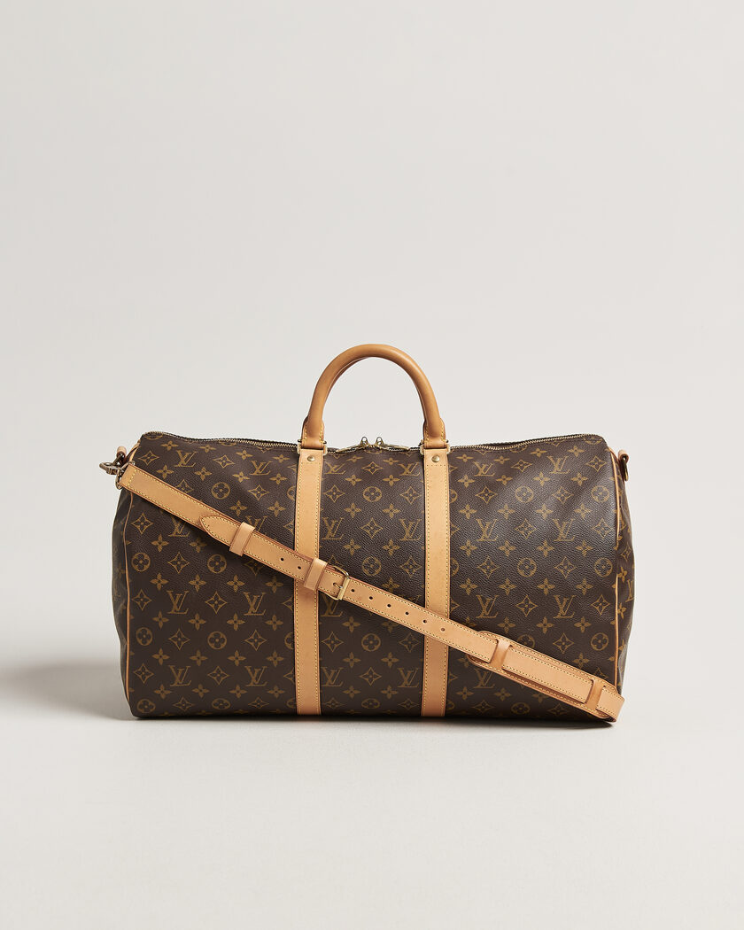 Louis Vuitton Pre-Owned Keepall Bandouliére 50 Monogram – Marrón