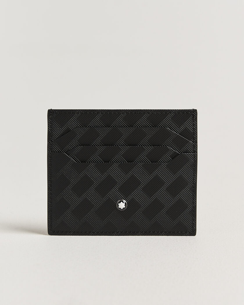 Montblanc Extreme Leather 6cc Card Holder Black – Negro