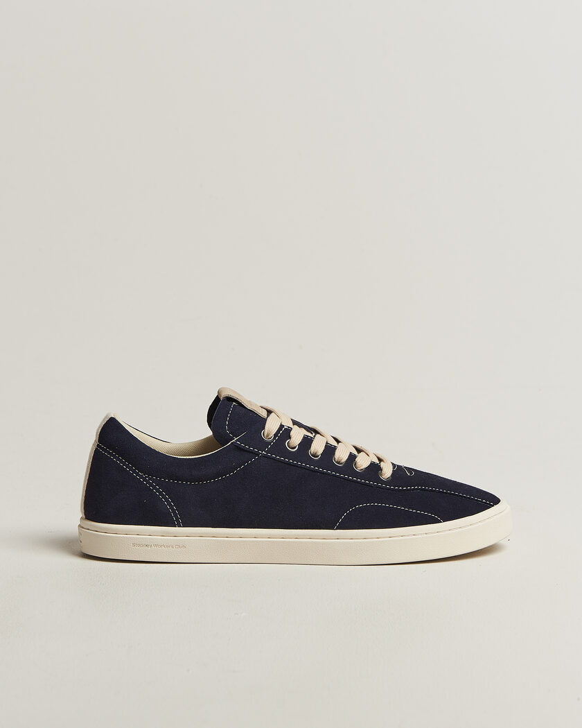 Stepney Workers Club Surma Suede Sneaker Navy – Azul