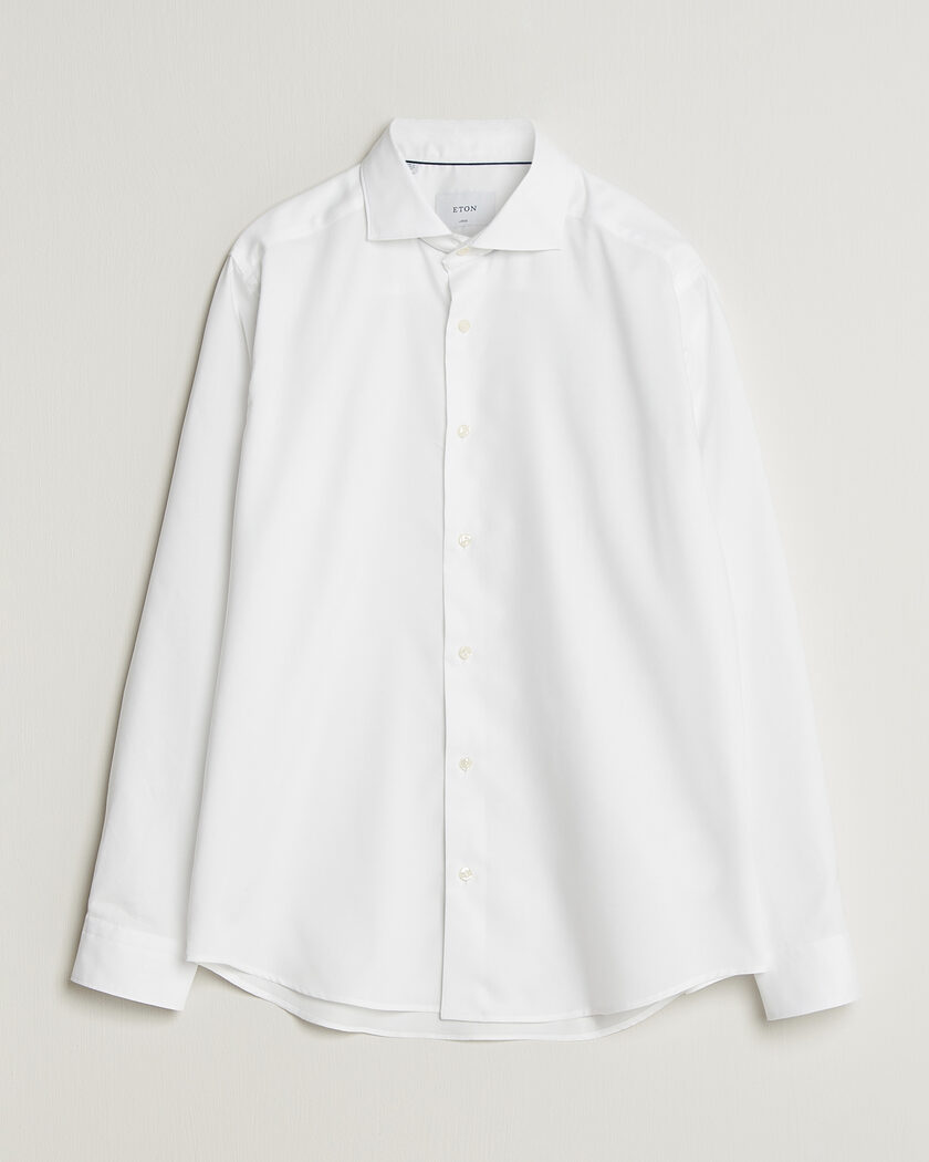 Eton Casual Fit Signature Oxford Shirt White – Blanco