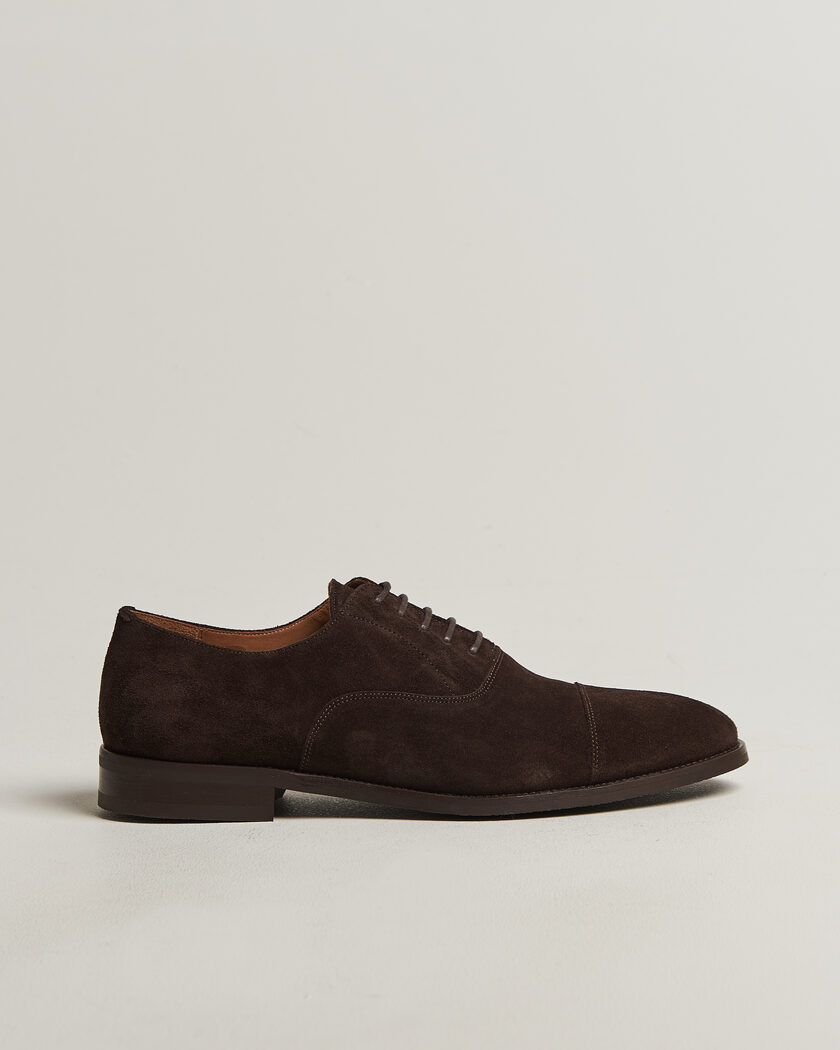 Myrqvist Vinterviken II Oxford Dark Brown Suede – Marrón