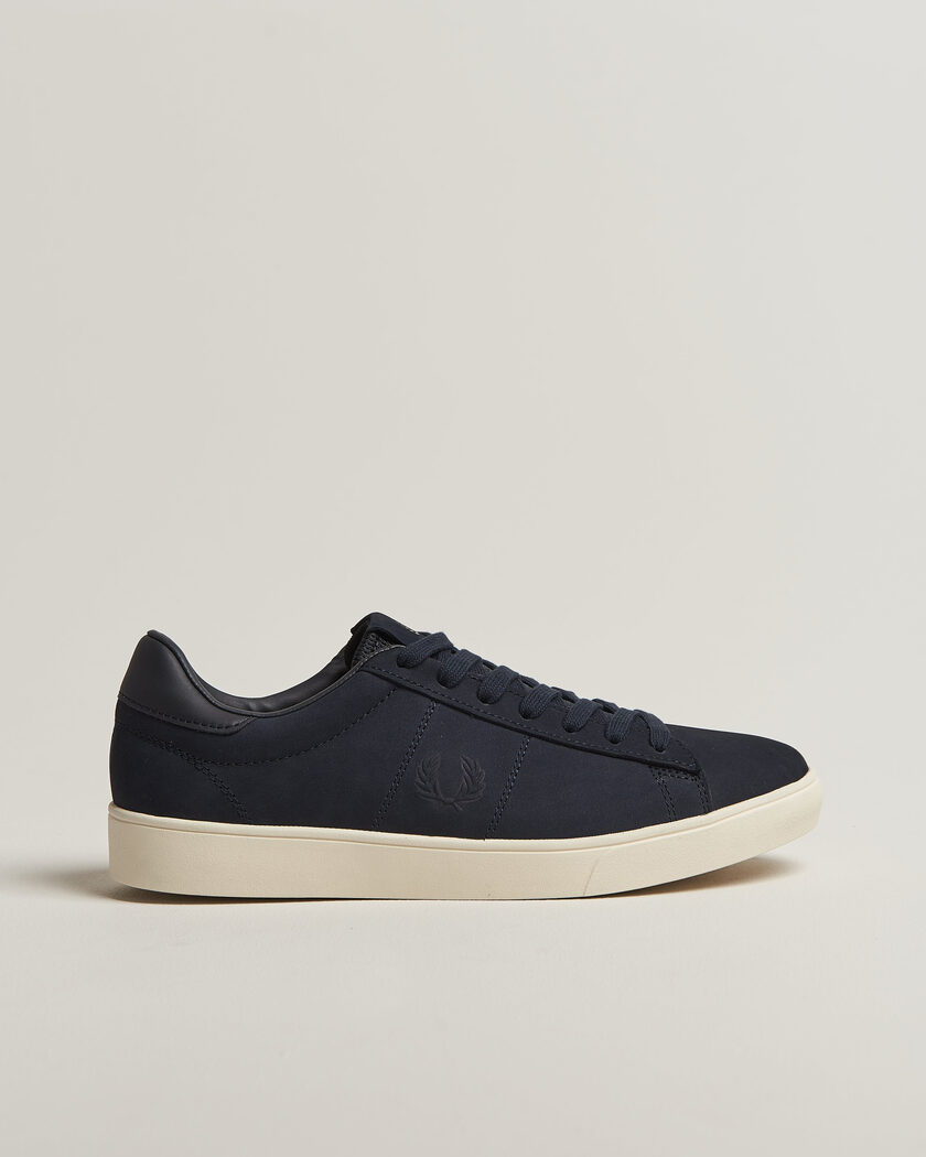 Fred Perry Spencer Nubuck Sneaker Navy – Azul