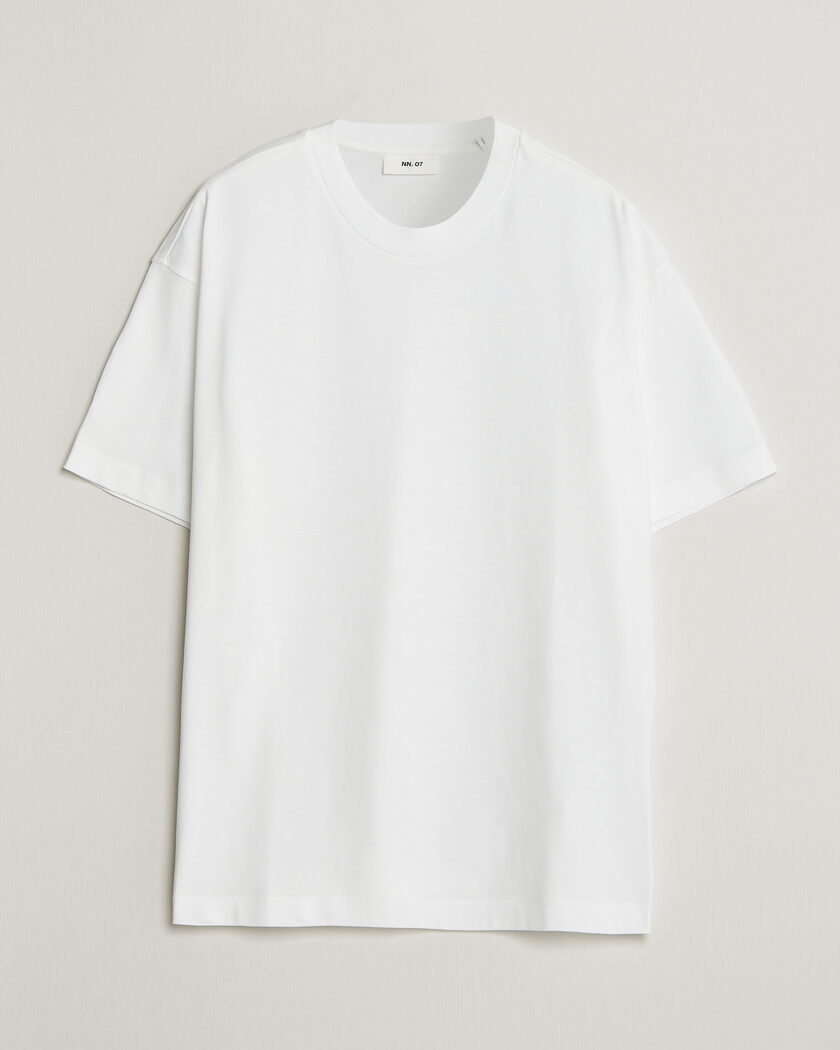 NN07 Lionel Suvin Cotton Crew Neck T-Shirt White – Blanco