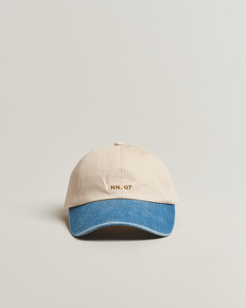 NN07 Logo Cap Light Blue – Azul