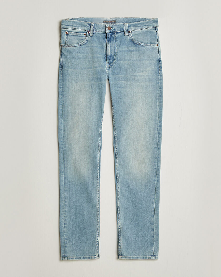 Nudie Jeans Lean Dean Jeans Shallow Sea W29L32 - Tamaño: W31L32 - Color: Azul