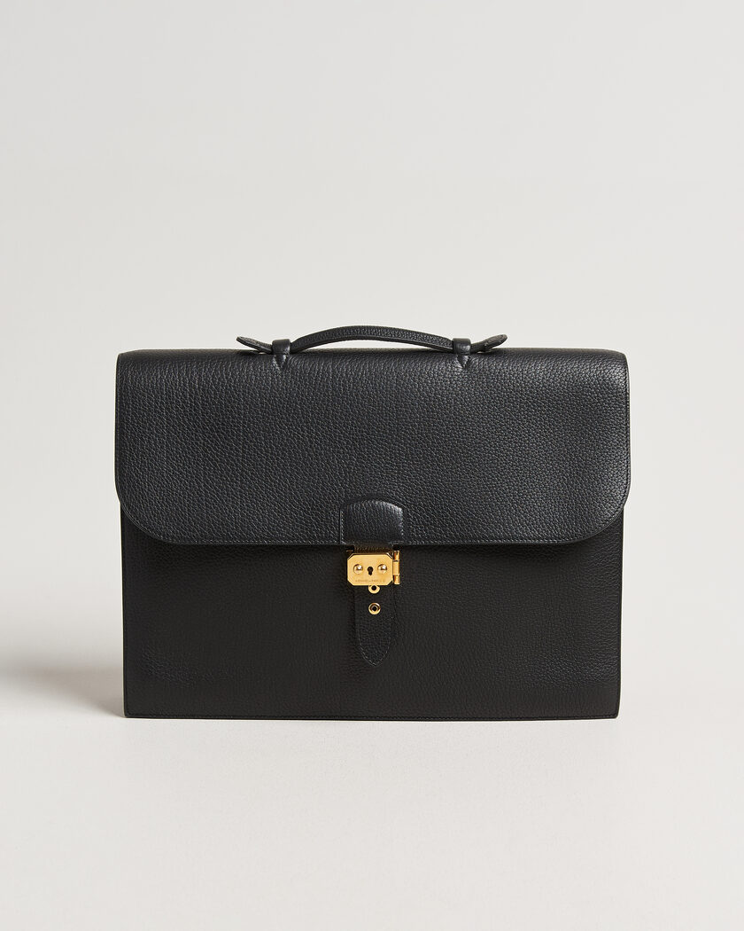 Hermès Pre-Owned Sac à Dépêches 41 Black – Negro