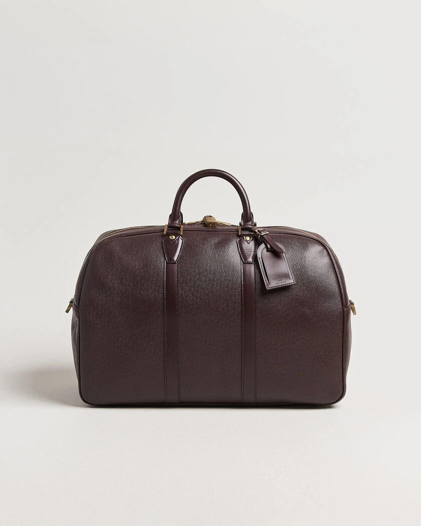 Louis Vuitton Pre-Owned Taiga Kendall Weekend Bag PM Burgundy – Rojo