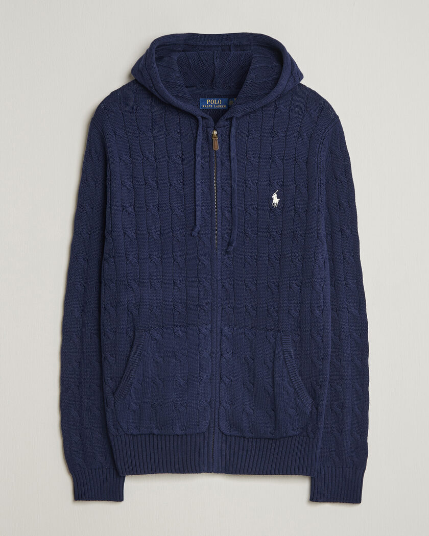 Polo Ralph Lauren Fleece Full Zip Hoodie Andover Heather en