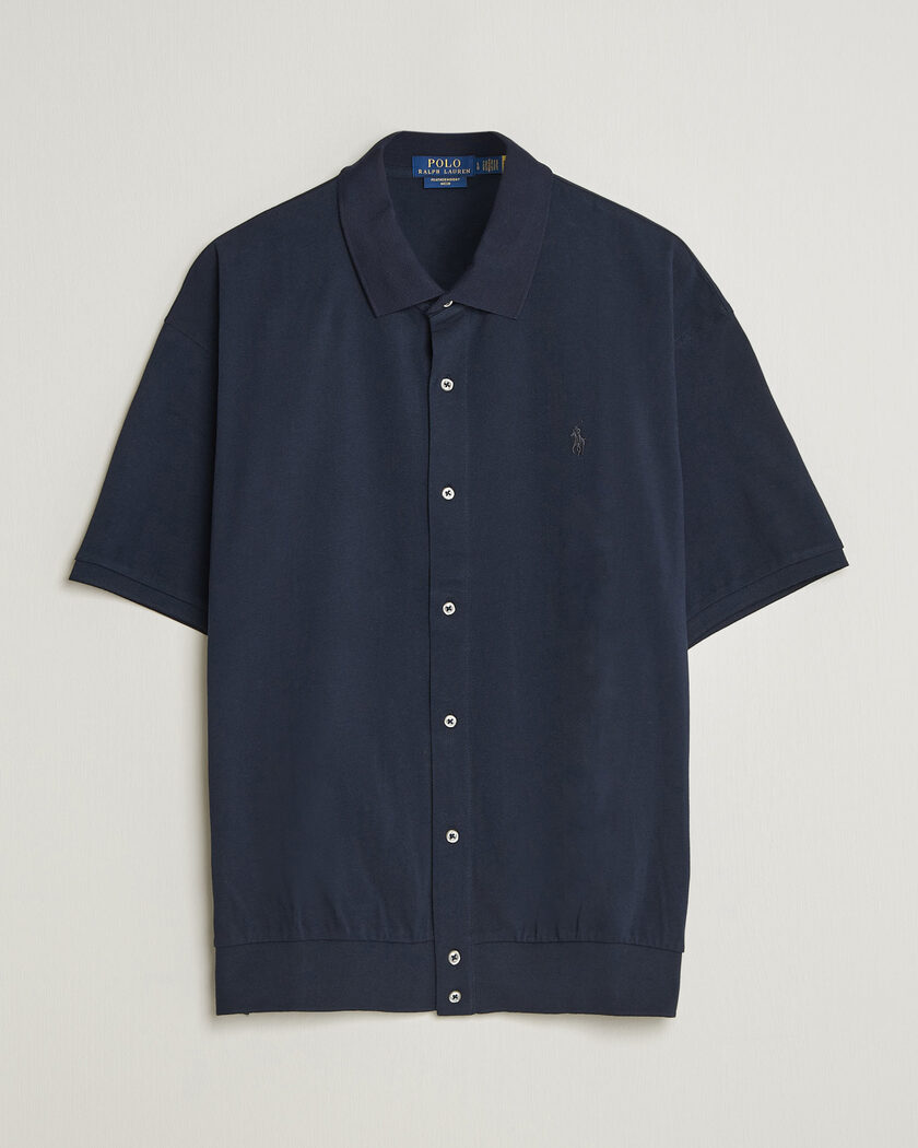 Polo Ralph Lauren Buttoned Polo Aviator Navy – Azul
