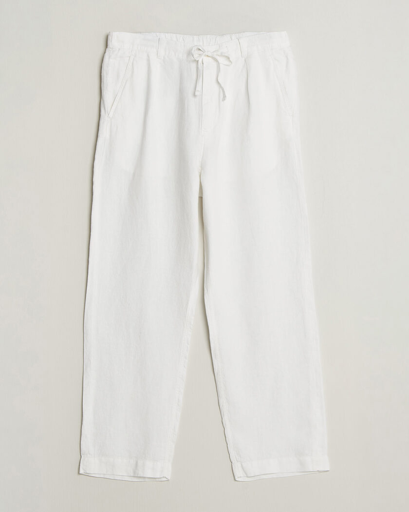 Polo Ralph Lauren Easy Fit Pleated Trousers Ceramic White – Blanco