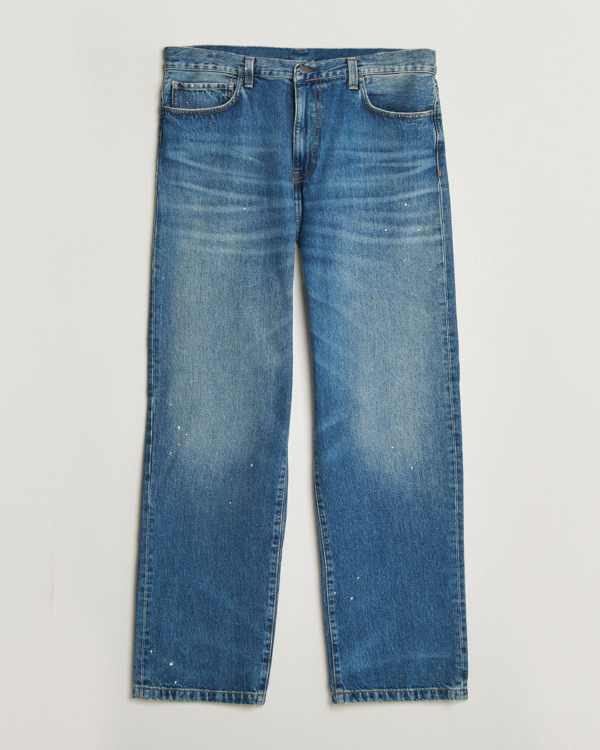 Carhartt WIP Landon Distressed Pant Blue – Azul