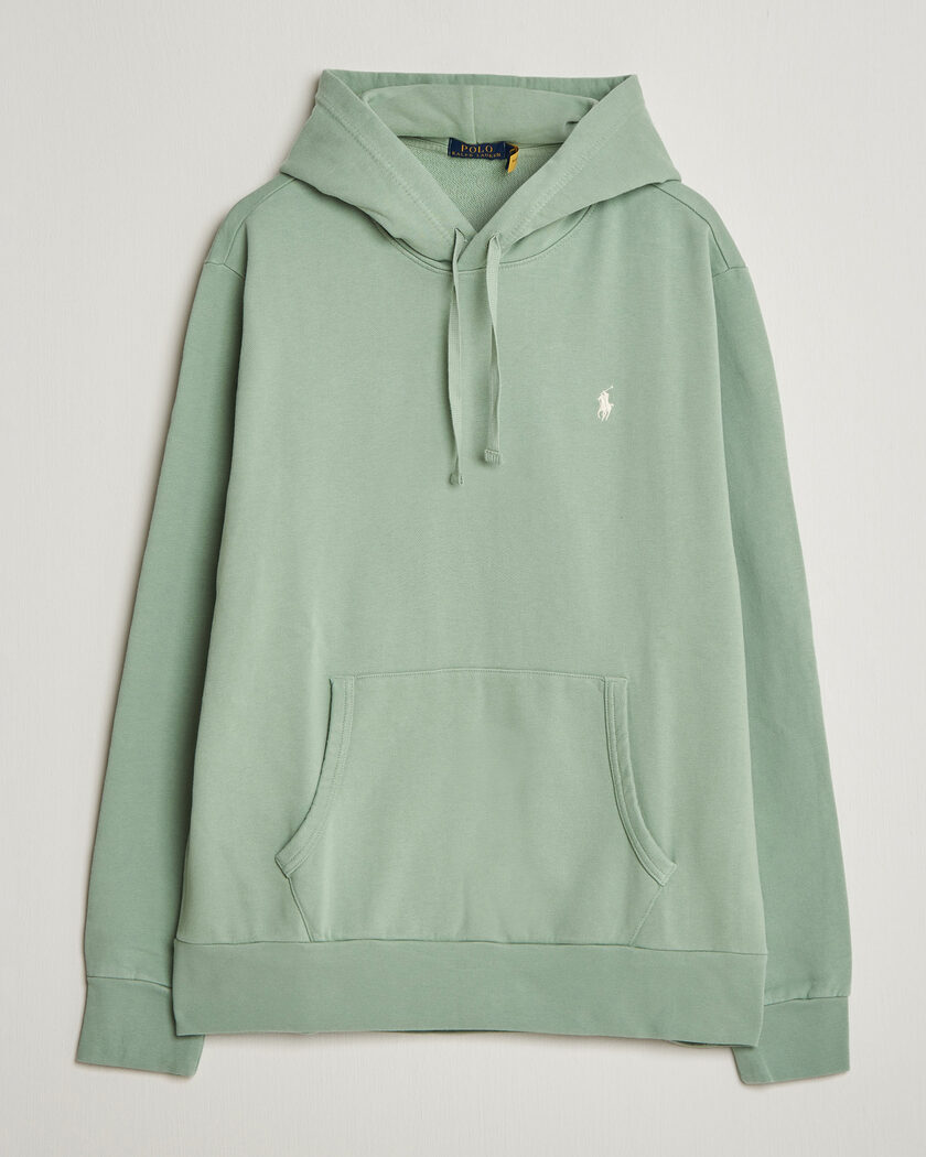 Polo Ralph Lauren Loopback Terry Hood Light Green S - Taglia: S - Colore: Verde
