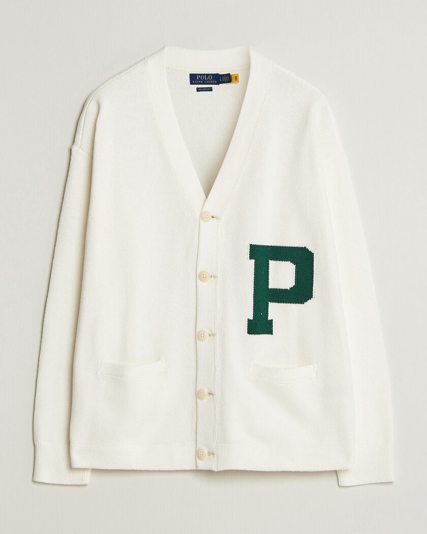 Polo Ralph Lauren P Cardigan Cream Combo – Blanco
