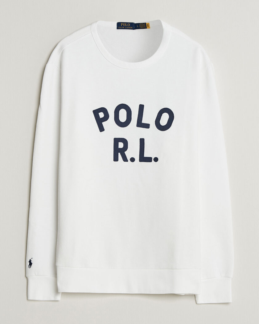 Polo Ralph Lauren Polo RL Sweatshirt White – Blanco