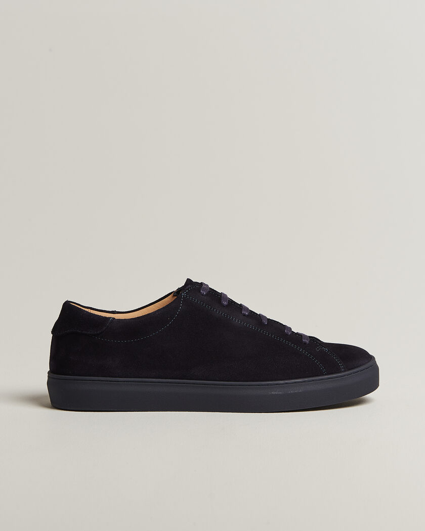 Myrqvist Oaxen Monochrome III Sneakers Navy Suede – Azul